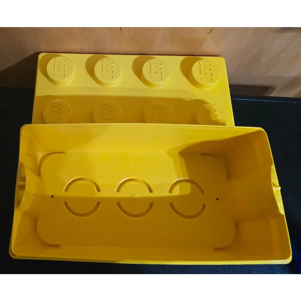Lego Yellow 8-Stud Plastic Brick (Set of 2)